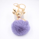 NHZUG2139308-Violet-Golden-keychain