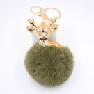 NHZUG2139309-Camouflage-green-Golden-keychain