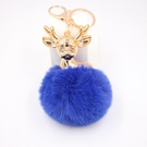 NHZUG2139322-sapphire-Golden-keychain