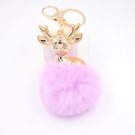 NHZUG2139328-Taro-purple-Golden-keychain