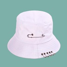 NHTQ1476600-Five-Hoop-Pin-Fisherman-Hat-White-M-(56-58cm)