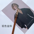 NHWP1803814-Simple-style-camel-gold-buckle-105cm