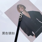 NHWP1803816-Simple-style-black-silver-buckle-105cm