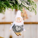 NHHB1837127-Pompom-doll-skiing-small-hanging-gray