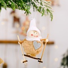 NHHB1837130-Pompom-doll-skiing-small-hanging-khaki