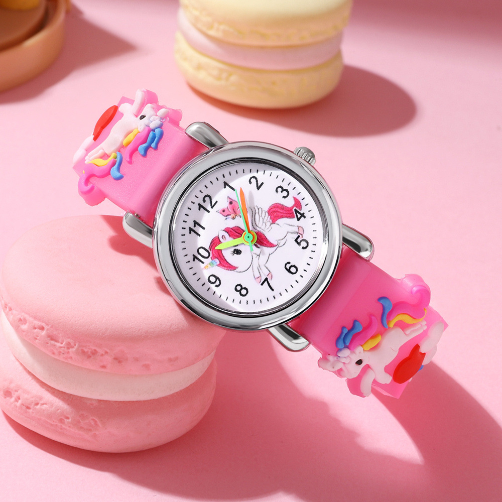 Reloj de pulsera para niños con de plástico de Color para niños y niñas